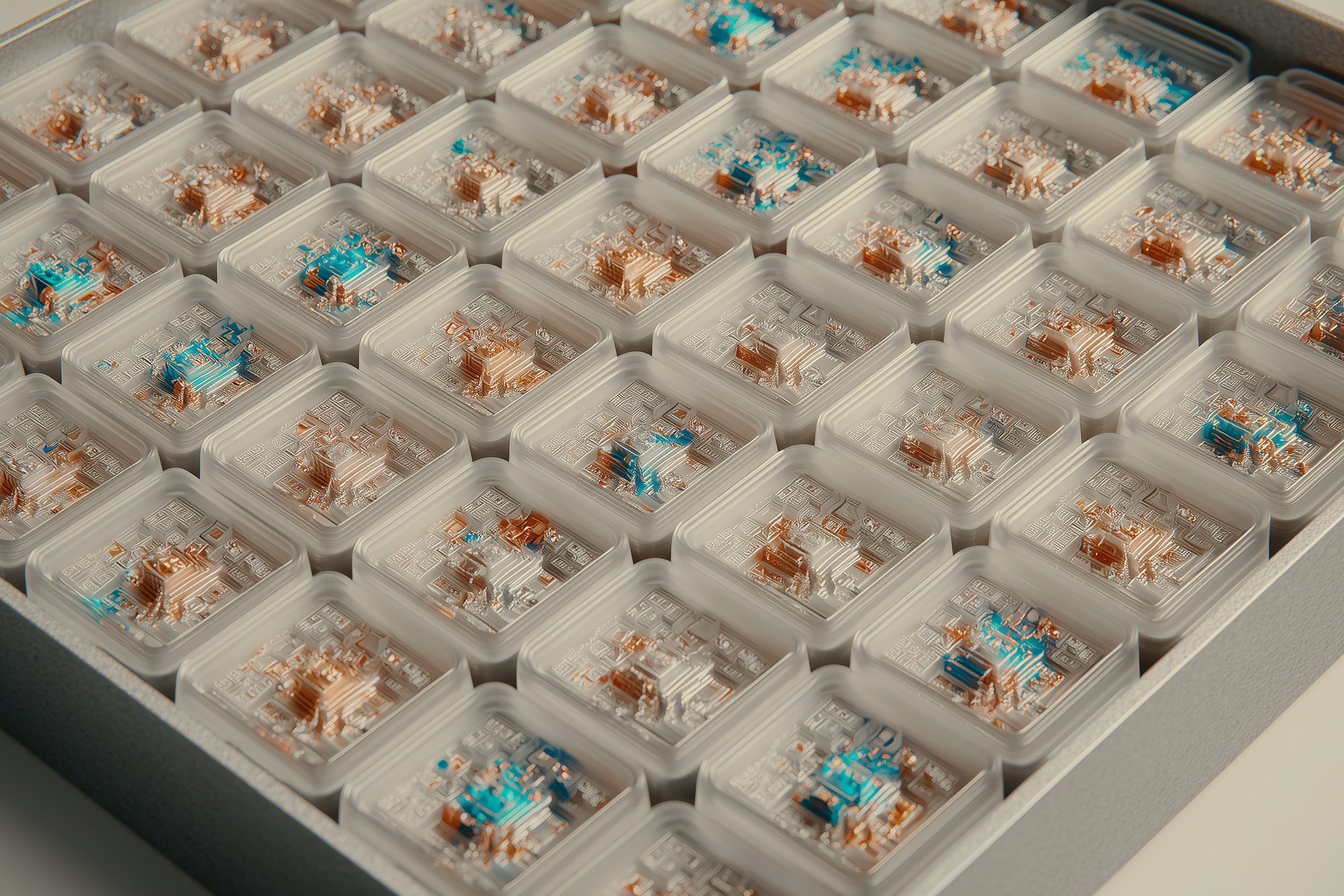 Hover ecosystem sculpture
