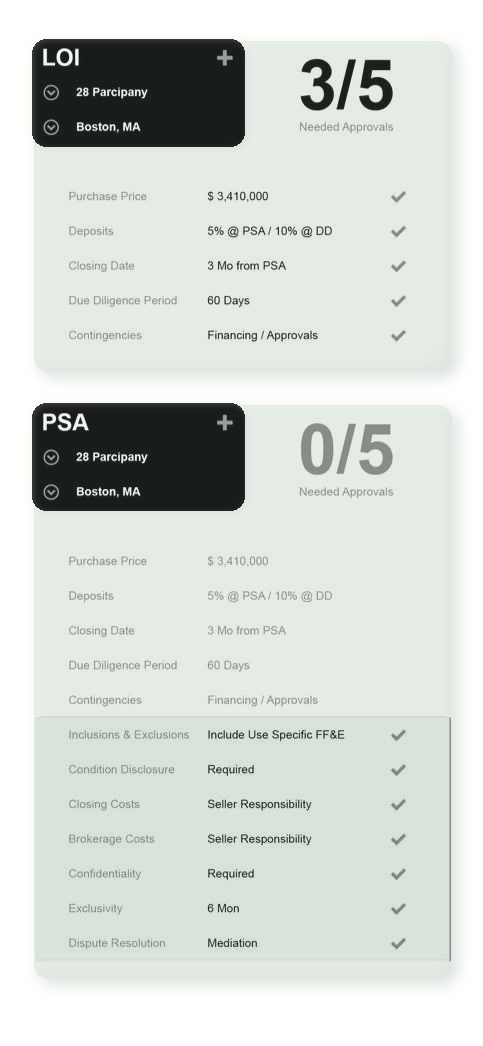 COSP — LOI / PSA Hub